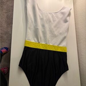 Body Glove Kids Bodysuit - White, Black, and Yellow